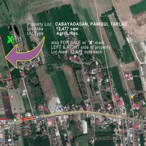 Lot For Sale in Paniqui, Tarlac .
